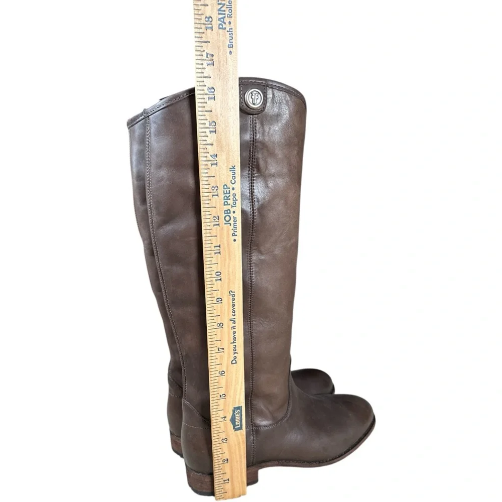 Frye Melissa Button 2 Boots Brown Women’s Size 8 Riding Tall Boots - Picture 8 of 12